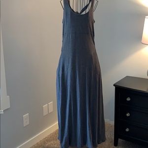 Athleta Large gray maxi dress
